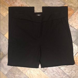 NWT Loft Crop Black Pants